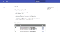 Desktop Screenshot of mycoinpool.com